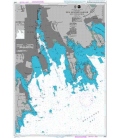 British Admiralty Nautical Chart 2455 New Bedford Harbor and Approaches