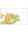 British Admiralty Nautical Chart 2507 Pebble Island to Port Fitzroy