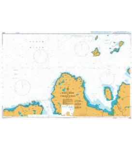 British Admiralty Nautical Chart 2509 Rubha Reidh to Cailleach Head