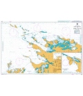 British Admiralty Nautical Chart 2514 New Island to Pebble Island