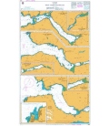 British Admiralty Nautical Chart 2541 Lochs on the West Coast of Scotland
