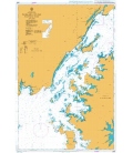 British Admiralty Nautical Chart 2559 Falkland Sound Southern Part