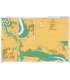 British Admiralty Nautical Chart 2572 The Swale Windmill Creek to Queenborough