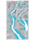 British Admiralty Nautical Chart 2603 Delaware River Delaware Point to Little Tinicum Island