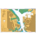 British Admiralty Nautical Chart 2629 Portsmouth Harbour Southern Part
