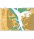 British Admiralty Nautical Chart 2629 Portsmouth Harbour Southern Part