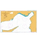 British Admiralty Nautical Chart 2632 Anamur Burnu to Al Ladhiqiyah including Northern Cyprus