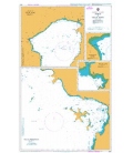 British Admiralty Nautical Chart 2640 Ports in Teluk Bone