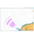 British Admiralty Nautical Chart 2647 Ile d'Ouessant to Ile de Batz