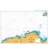 British Admiralty Nautical Chart 2648 Roches de Portsall to Plateau des Roches Douvres