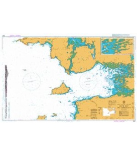 British Admiralty Nautical Chart 2667 Clew Bay and Approaches