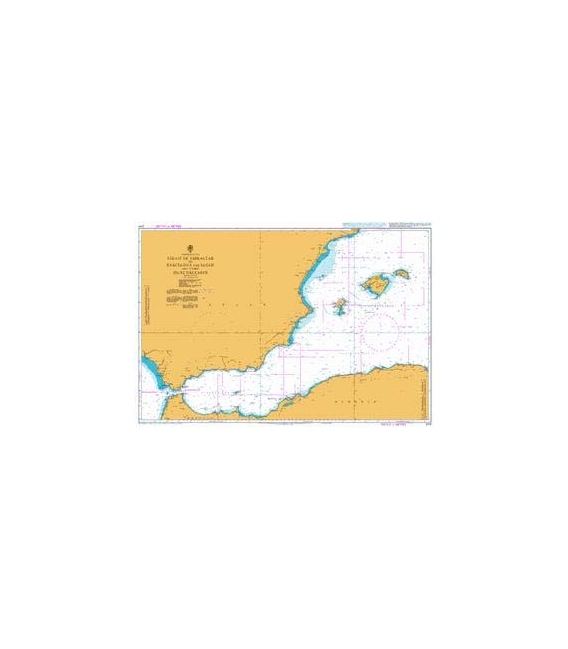 Strait of Gibraltar to Barcelona and Alger including Islas Baleares 