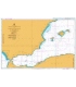 British Admiralty Nautical Chart 2717 Strait of Gibraltar to Barcelona and Alger including Islas Baleares