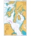British Admiralty Nautical Chart 2724 North Channel to the Firth of Lorn