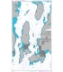 British Admiralty Nautical Chart 2730 Narragansett Bay including Newport Harbor