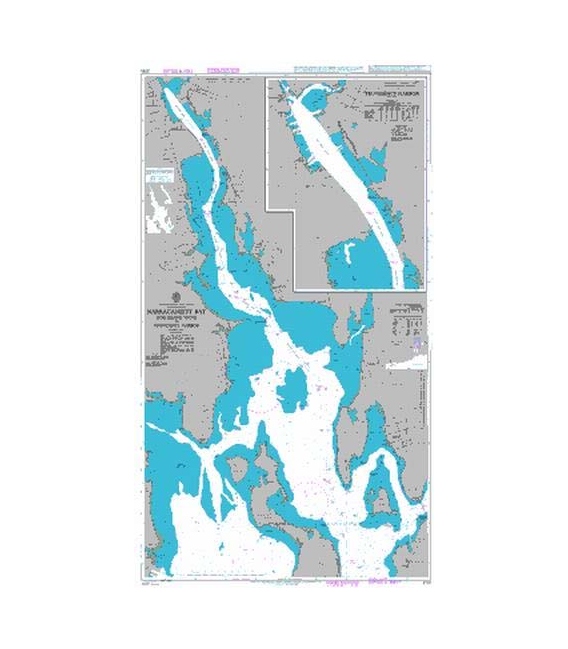 Narragansett Bay Hog Island Shoal to Providence Harbor 