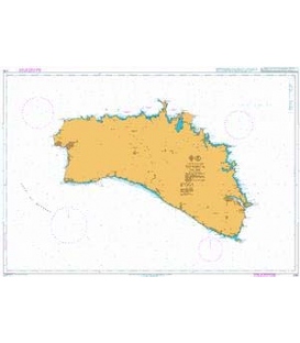 British Admiralty Nautical Chart 2761 Menorca