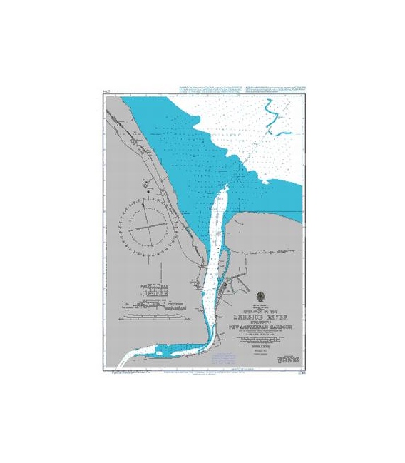 Entrance to the Berbice River including New Amsterdam Harbour 