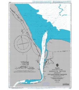 Entrance to the Berbice River including New Amsterdam Harbour 