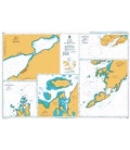 British Admiralty Nautical Chart 2791 Plans in the Banda Sea