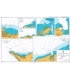 British Admiralty Nautical Chart 2799 Ports on the Coasts of Colombia and Ecuador