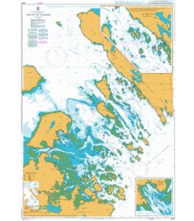 British Admiralty Nautical Chart 2802 Sound of Harris