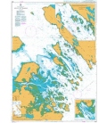 British Admiralty Nautical Chart 2802 Sound of Harris