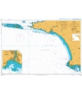British Admiralty Nautical Chart 2819 Chaussee de Sein to Pointe de Penmarc`h