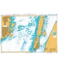 British Admiralty Nautical Chart 2843 Kalmarsund - Middle Part