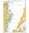 British Admiralty Nautical Chart 2844 Kalmarsund - Northern Part