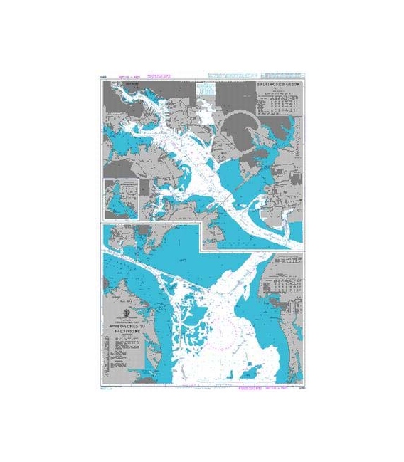 Chesapeake Bay Approaches to Baltimore 