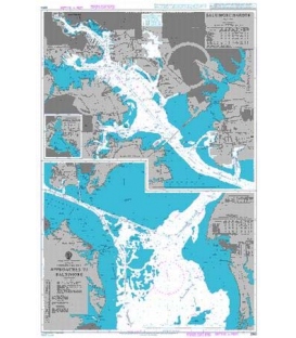 Chesapeake Bay Approaches to Baltimore 