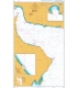 British Admiralty Nautical Chart 2851 Masirah to the Strait of Hormuz