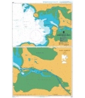 British Admiralty Nautical Chart 2852 Approaches to Sligo