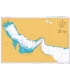 British Admiralty Nautical Chart 2858 Gulf of Oman to Shatt al `Arab