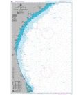 British Admiralty Nautical Chart 2865 Cape Romain to Cape Canaveral