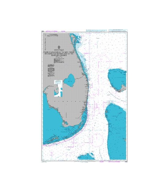 Cape Canaveral to Key West including the Western Part of the Bahama Banks 