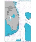 British Admiralty Nautical Chart 2866 Cape Canaveral to Key West including the Western Part of the Bahama Banks