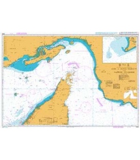 British Admiralty Nautical Chart 2888 Jask to Dubai (Dubayy) and Jazireh-ye Qeshm