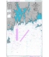 British Admiralty Nautical Chart 2890 Approaches to Narragansett Bay and Buzzards Bay