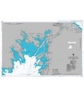 British Admiralty Nautical Chart 2891 Cape Cod Canal and Approaches