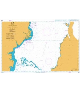 British Admiralty Nautical Chart 2893 Tanjung Rangas to Tanjung Manimbaya