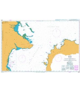 British Admiralty Nautical Chart 2894 Tanjung Manimbaya to Tanjung Bolituwattan