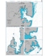 British Admiralty Nautical Chart 2914 Plans in the Philippine Islands