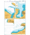 British Admiralty Nautical Chart 2988 Ports in the Gulf of Honduras