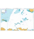 British Admiralty Nautical Chart 3011 Selat Lombok to Selat Makasar