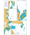 British Admiralty Nautical Chart 3043 Ports on the Coast of Egypt
