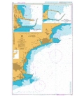 British Admiralty Nautical Chart 3102 Takoradi and Sekondi Bays