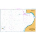 British Admiralty Nautical Chart 3132 Strait of Gibraltar to Arquipelago da Madeira