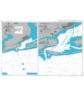 British Admiralty Nautical Chart Approaches to Pensacola Bay